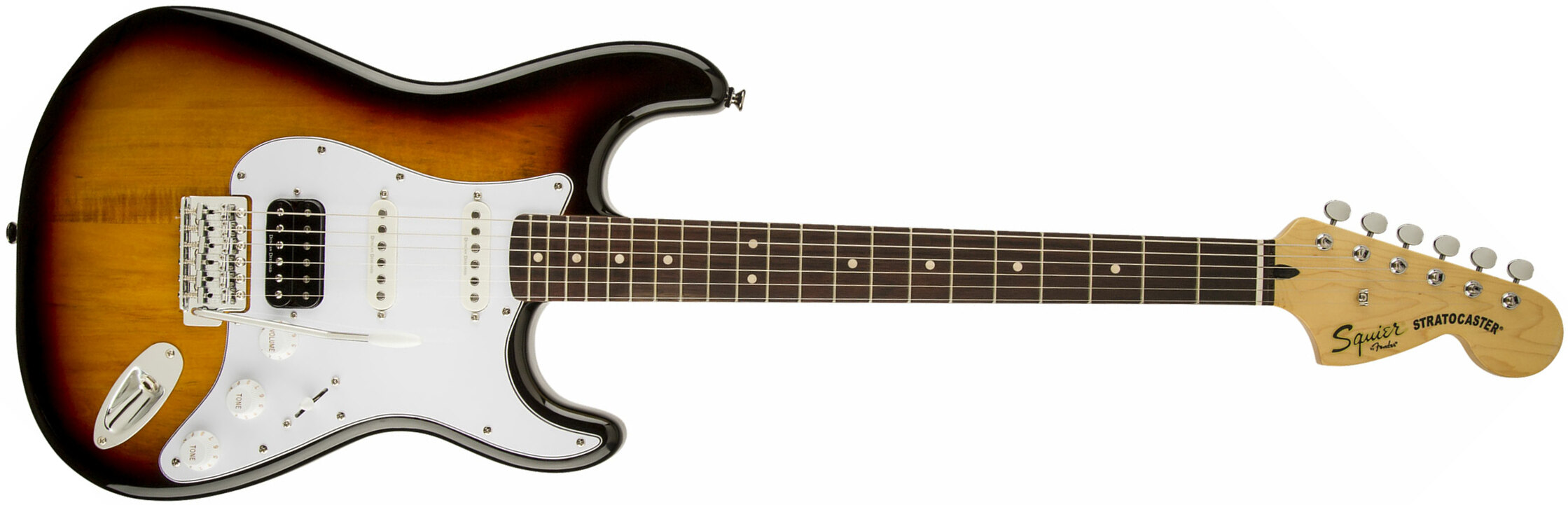Squier Strat Vintage Modified Hss Lau - 3-color Sunburst - E-Gitarre in Str-Form - Main picture