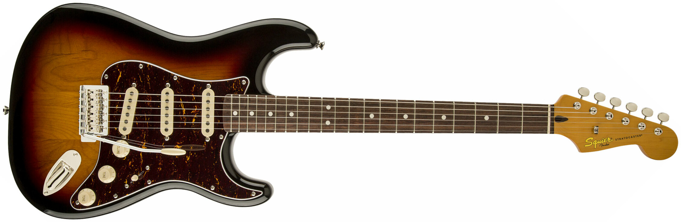 Squier Stratocaster Classic Vibe '60s Sss Lau - 3-color Sunburst - E-Gitarre in Str-Form - Main picture