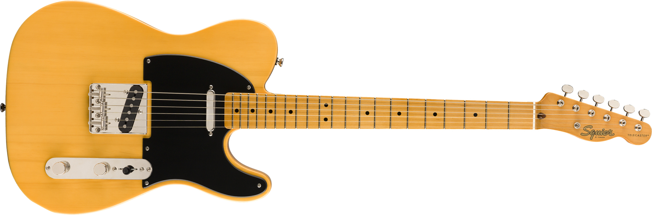 Squier Tele '50s Classic Vibe 2019 Mn - Butterscotch Blonde - E-Gitarre in Teleform - Main picture