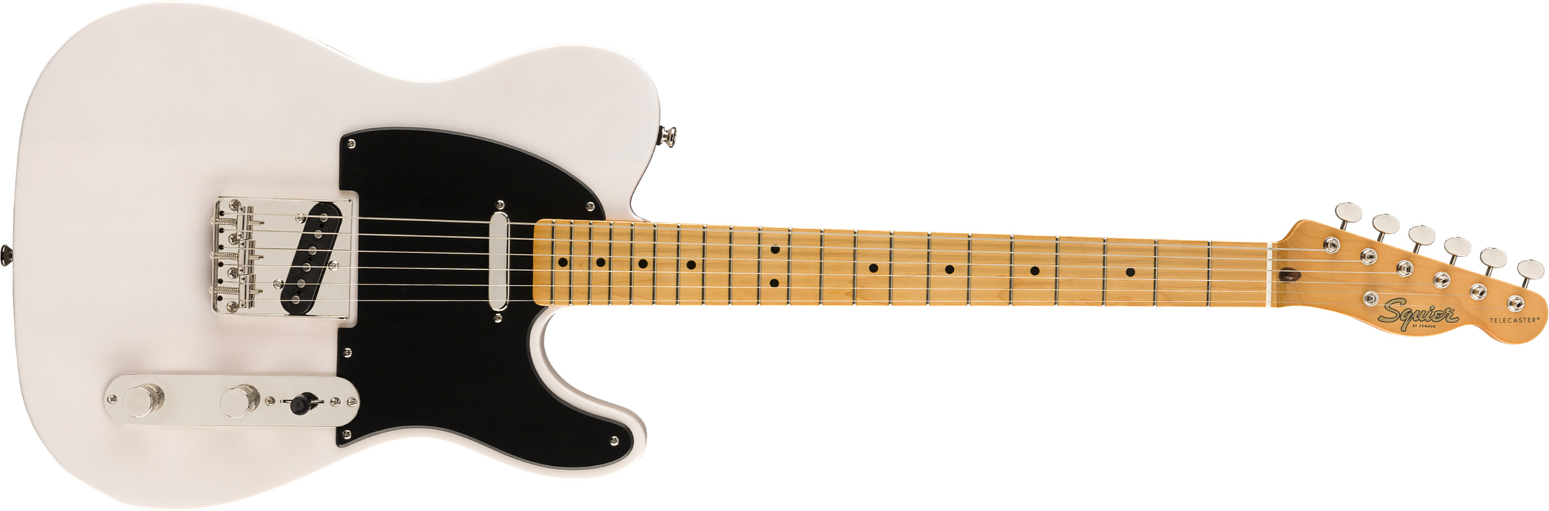 Squier Tele '50s Classic Vibe 2019 Mn 2019 - White Blonde - E-Gitarre in Teleform - Main picture