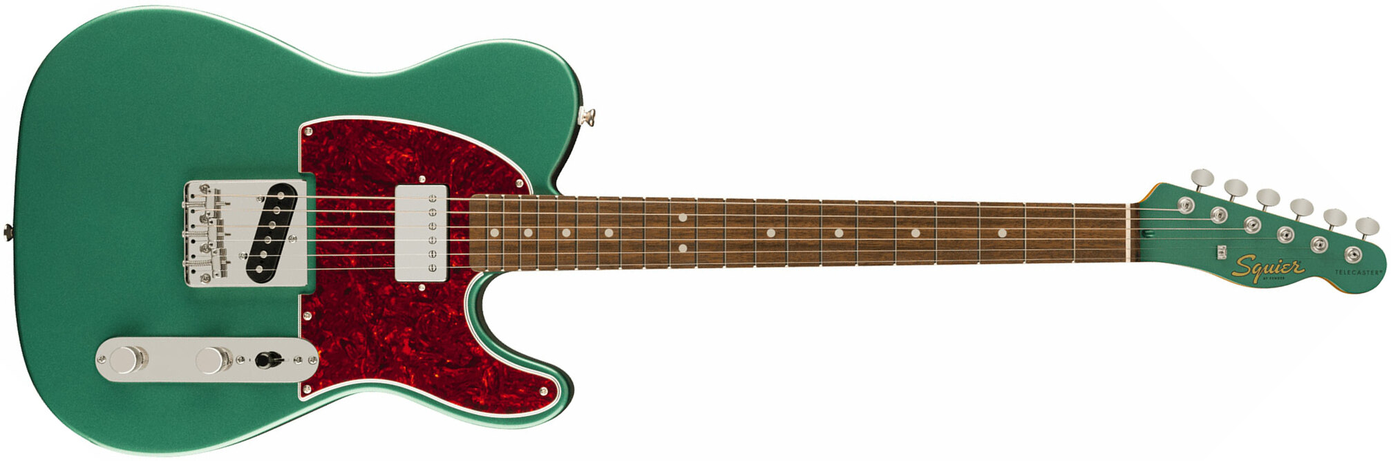 Squier Tele 60s Classic Vibe Ltd Sh Ht Lau - Sherwood Green W. Matching Headstock - E-Gitarre in Teleform - Main picture