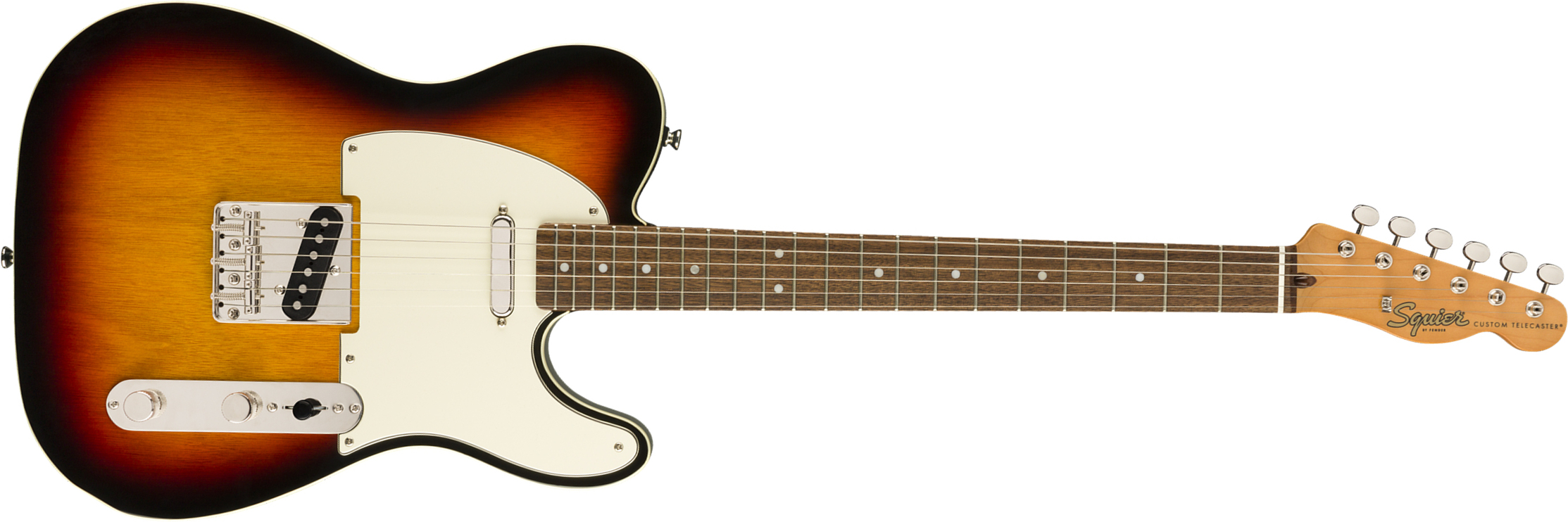 Squier Tele '60s Custom Classic Vibe 2019 Mn - 3-color Sunburst - E-Gitarre in Teleform - Main picture