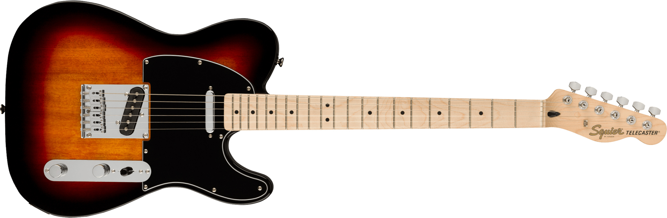 Squier Tele Affinity 2021 2s Mn - 3-color Sunburst - E-Gitarre in Teleform - Main picture