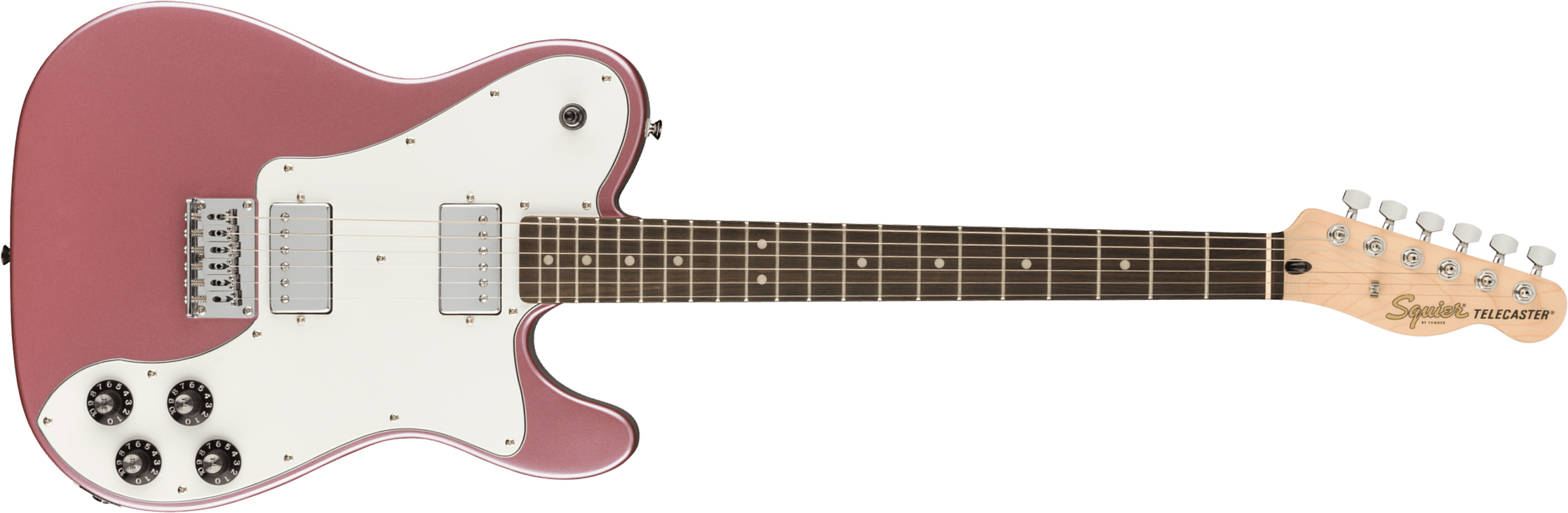 Squier Affinity Series Telecaster Deluxe (LAU) - burgundy mist E 