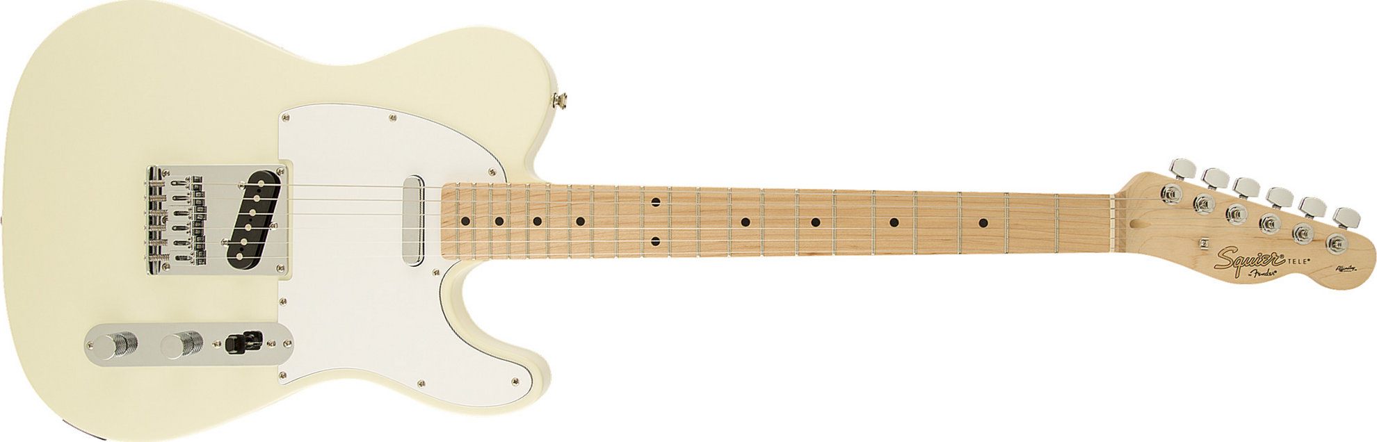 Squier Tele Affinity Series 2013 Mn - Arctic White - E-Gitarre in Teleform - Main picture