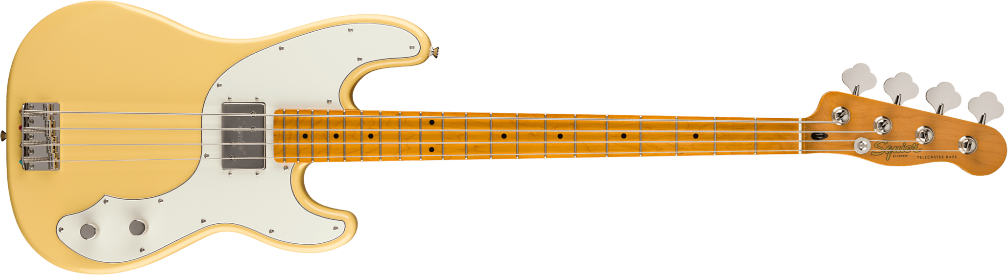 Squier Tele Bass Classic Vibe Mn - Vintage White - Solidbody E-bass - Main picture