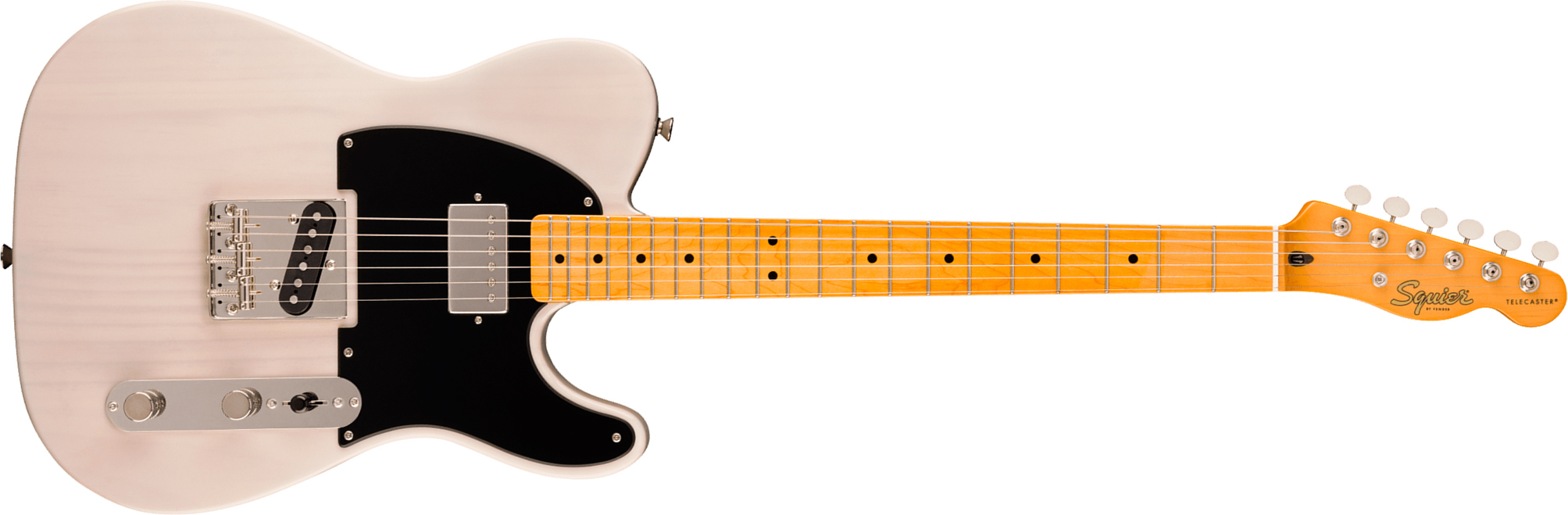 Squier Tele Classic Vibe 50s Sh Fsr Ltd Ht Mn - White Blonde - E-Gitarre in Teleform - Main picture