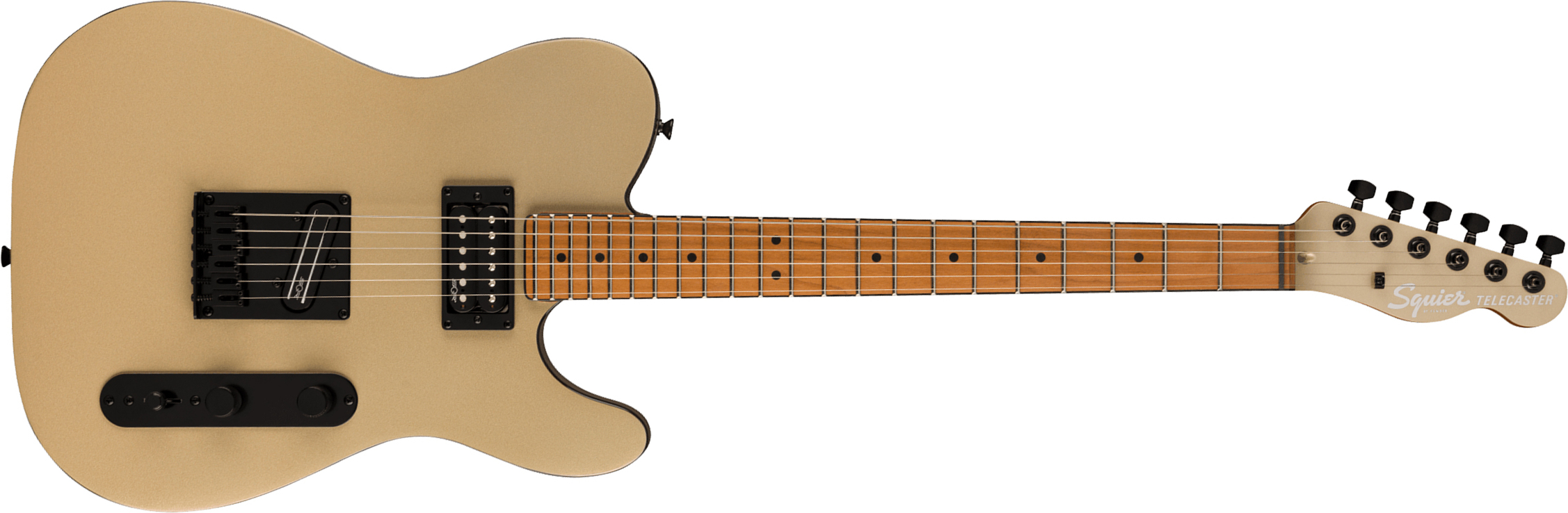 Squier Tele Contemporary Rh Hh Ht Mn - Shoreline Gold - E-Gitarre in Teleform - Main picture