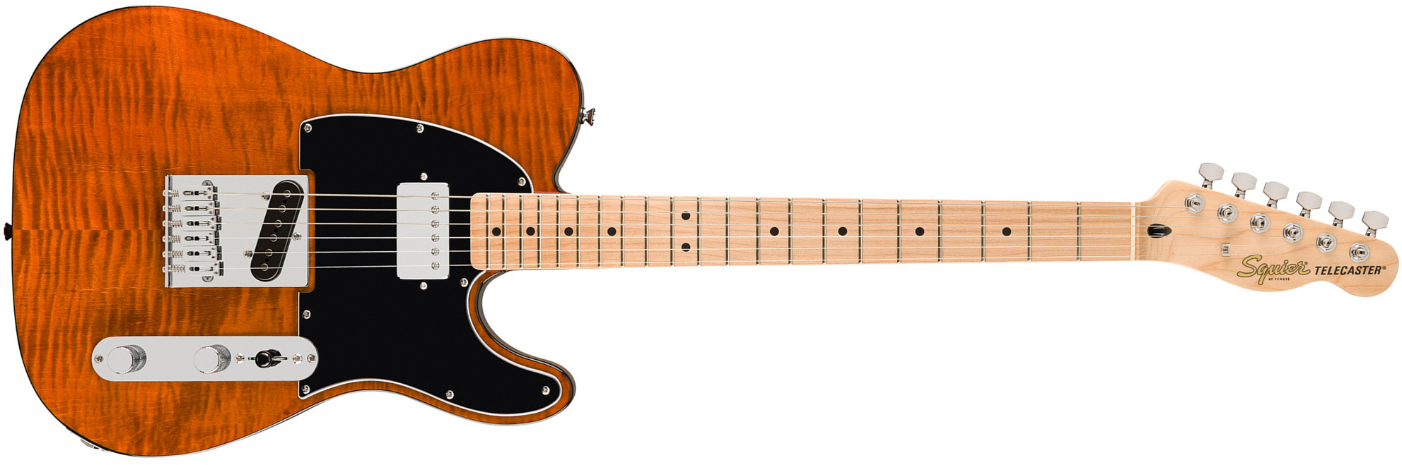 Squier Tele Fmt Sh Affinity Ht Lau - Mocha - E-Gitarre in Teleform - Main picture