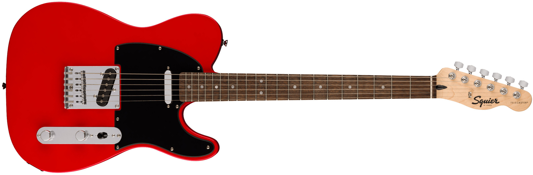 Squier Tele Sonic 2s Ht Lau - Torino Red - E-Gitarre in Teleform - Main picture