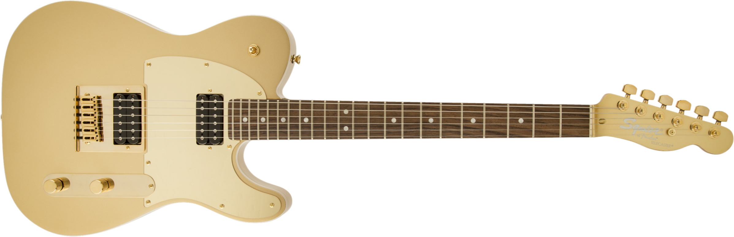 Squier Telecaster J5 (lau) - Frost Gold - E-Gitarre in Teleform - Main picture