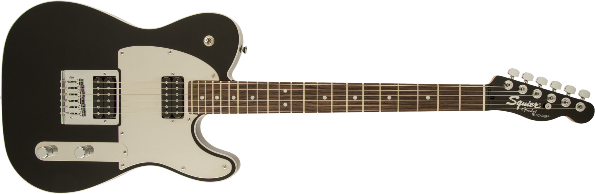 Squier Telecaster J5 (lau) - Black - E-Gitarre in Teleform - Main picture