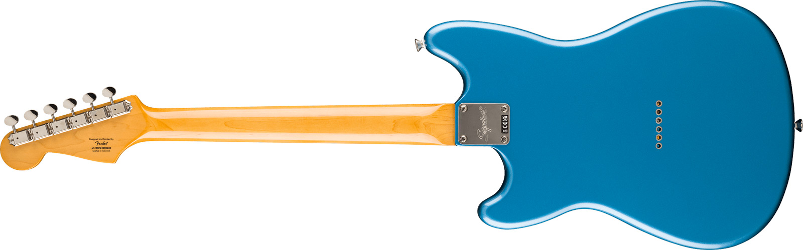 Squier Duo-sonic Hs Classic Vibe Shsc Ht Lau - Lake Placid Blue - Retro-Rock-E-Gitarre - Variation 1
