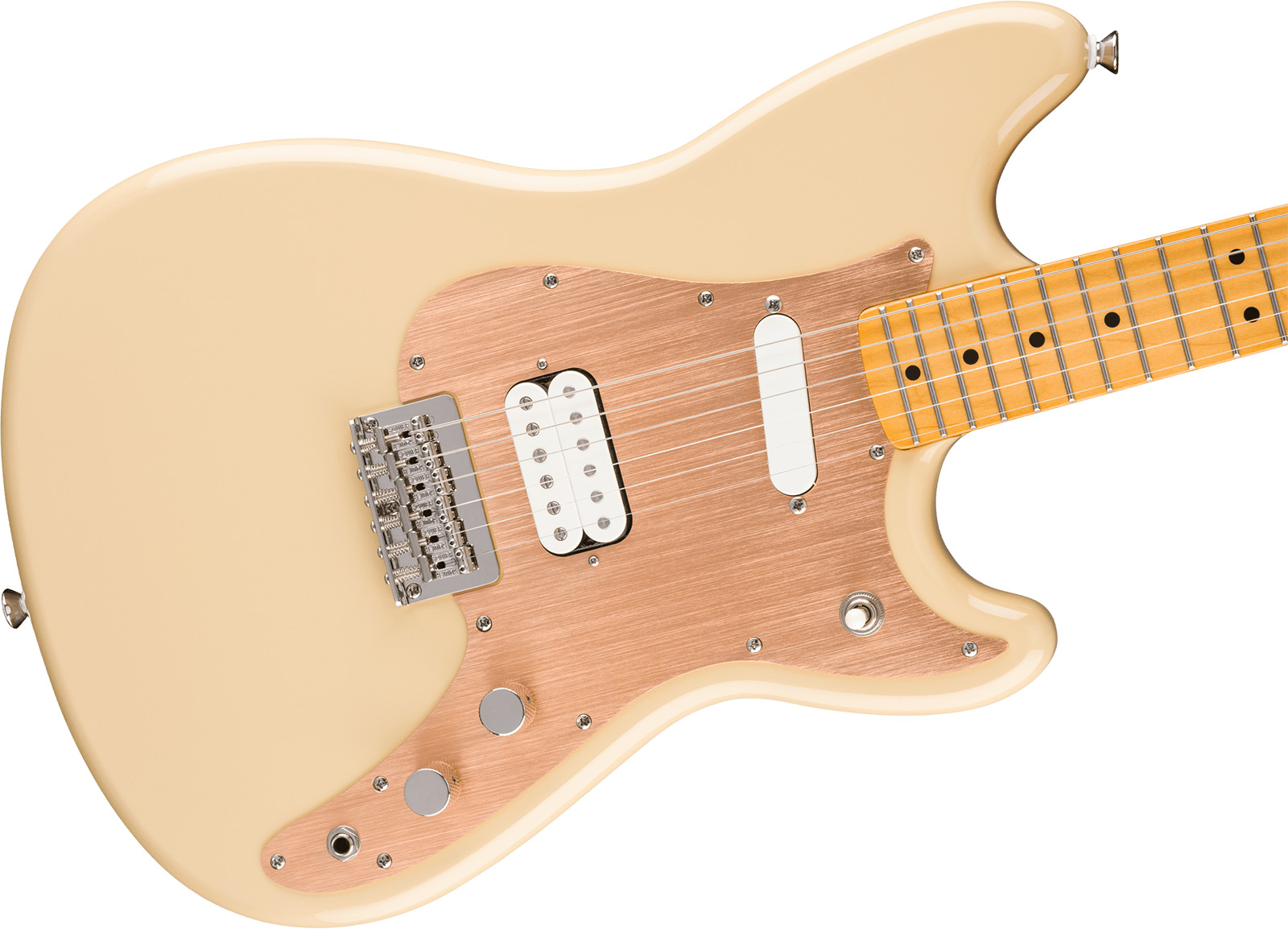Squier Duo-sonic Hs Classic Vibe Shsc Ht Lau - Desert Sand - Retro-Rock-E-Gitarre - Variation 2