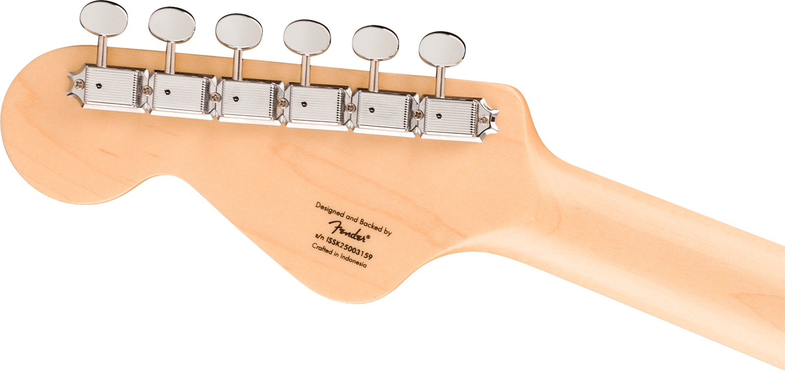 Squier Electric Vi Paranormal Shsc 2s Trem Lau - Daphne Blue - Retro-Rock-E-Gitarre - Variation 3