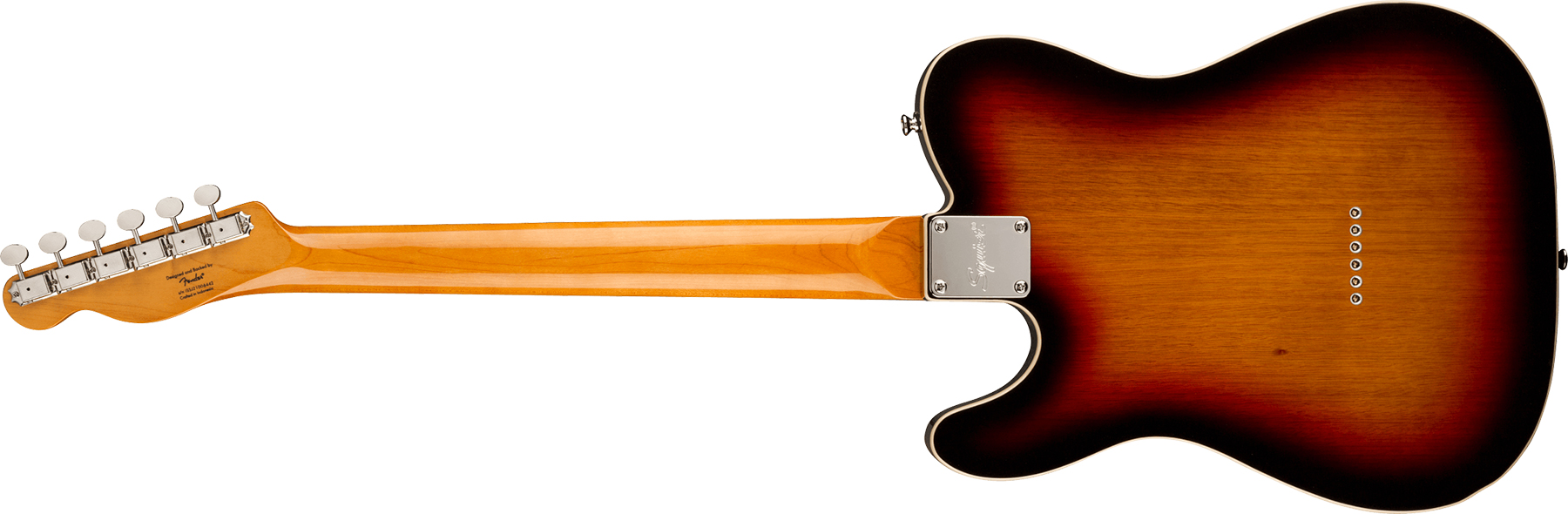 Squier Esquire Tele '60s Custom Classic Vibe Fsr Ltd Lau - 3 Color Sunburst - E-Gitarre in Teleform - Variation 1