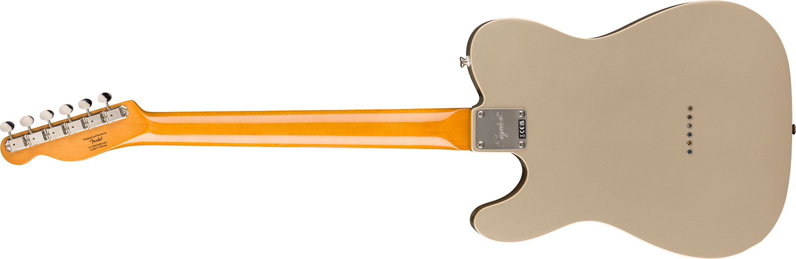 Squier Esquire / Tele Custom 60s Classic Vibe Fsr Ltd 1s Ht Lau - Shoreline Gold - E-Gitarre in Teleform - Variation 1