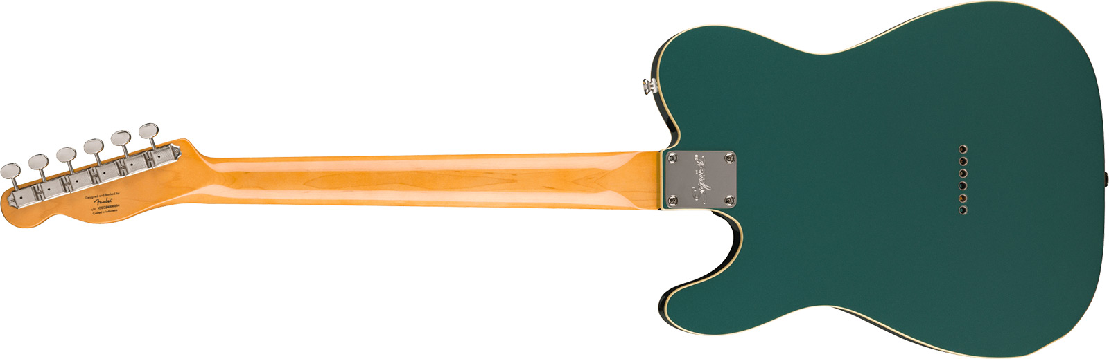 Squier Esquire / Tele Custom Classic Vibe 1s Ht Lau - Sherwood Green - E-Gitarre in Teleform - Variation 1