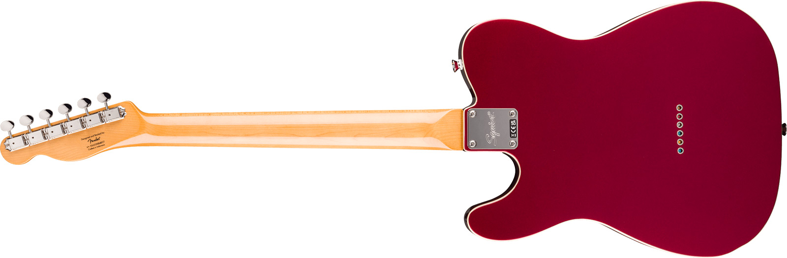 Squier Esquire / Tele Custom Classic Vibe 1s Ht Lau - Candy Apple Red - E-Gitarre in Teleform - Variation 1