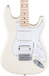E-gitarre in str-form Squier Affinity Strat Junior Ltd - Pearl white