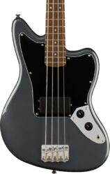 Solidbody e-bass Squier Jaguar Bass Affinity H - Charcoal frost metallic