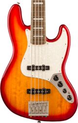 Solidbody e-bass Squier Classic Vibe Active '70s Jazz Bass V 5-String (MN) - sienna sunburst