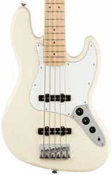 Solidbody e-bass Squier Affinity Series Jazz Bass V 2021 (MN) - Olympic white