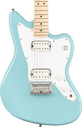 E-gitarre für kinder Squier Bullet Mini Jazzmaster HH - Daphne blue