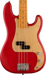 Solidbody e-bass Squier Precision Bass 40th Anniversary - Satin dakota red