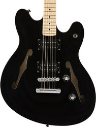 Retro-rock-e-gitarre Squier Affinity Series Starcaster - Black