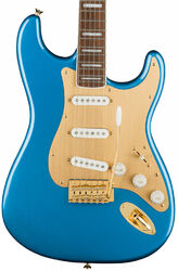 E-gitarre in str-form Squier 40th Anniversary Stratocaster Gold Edition - Lake placid blue
