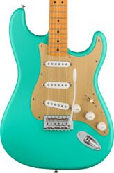 E-gitarre in str-form Squier 40th Anniversary Stratocaster Vintage Edition - Satin seafoam green