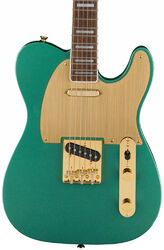E-gitarre in teleform Squier 40th Anniversary Telecaster Gold Edition - Sherwood green metallic