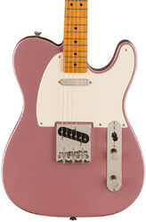 E-gitarre in teleform Squier FSR Classic Vibe '50s Telecaster, Parchment Pickguard - Burgundy mist