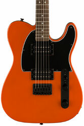 E-gitarre in teleform Squier FSR Affinity Series Telecaster HH Ltd - Metallic orange
