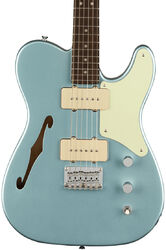 FSR Paranormal Cabronita Telecaster Thinline,Mint Pickguard, Matching Headstock - ice blue metallic