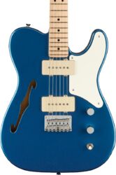 E-gitarre in teleform Squier Paranormal Cabronita Telecaster Thinline - Lake placid blue