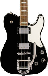 E-gitarre in teleform Squier Paranormal Troublemaker Telecaster Deluxe Bigsby - black