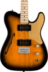 E-gitarre in teleform Squier Tele Thinline Cabronita Paranormal - 2 tone sunburst