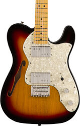 Semi-hollow e-gitarre Squier Classic Vibe '70s Telecaster Thinline (MN) - 3-color sunburst