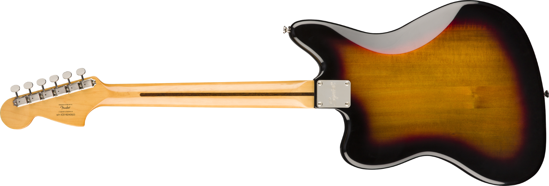 Squier Jaguar Classic Vibe 70s 2019 Lau - 3-color Sunburst - Retro-Rock-E-Gitarre - Variation 1