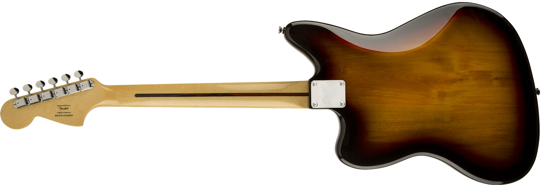 Squier Jaguar Classic Vibe 70s 2019 Lau - 3-color Sunburst - Retro-Rock-E-Gitarre - Variation 1