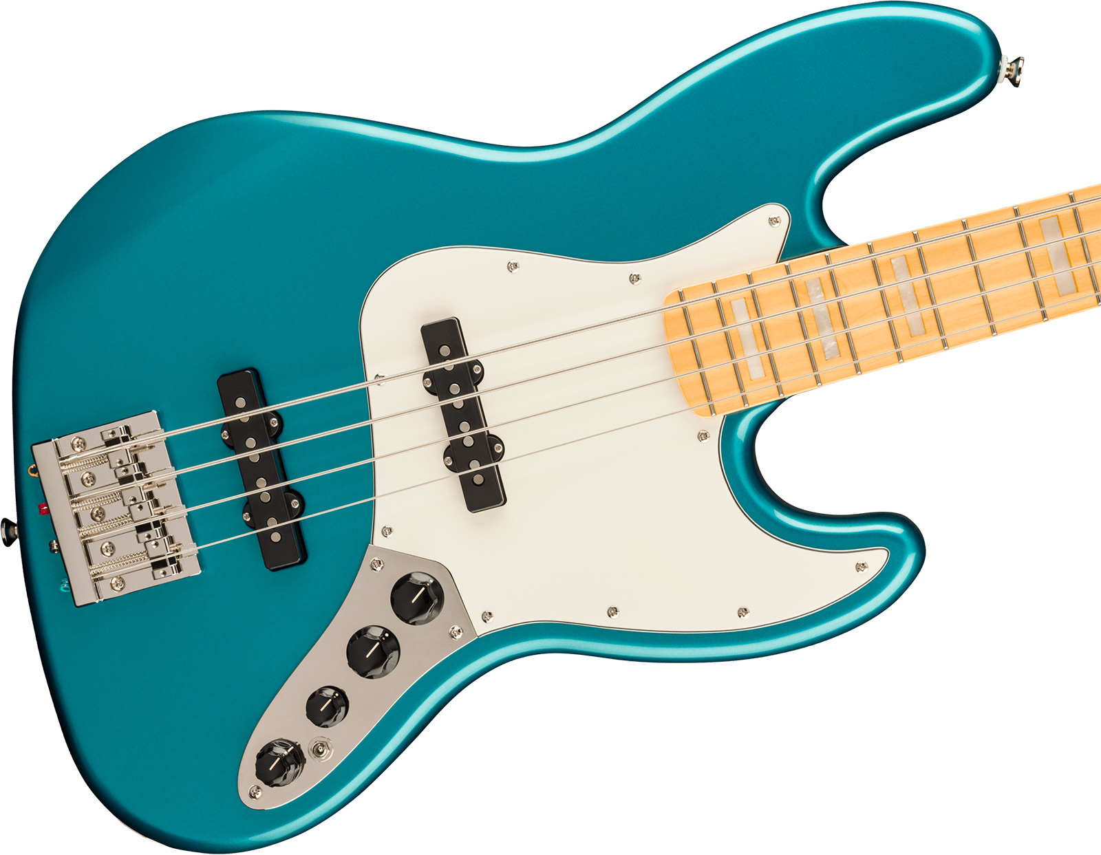 Squier Jazz Bass 70s Active Classic Vibe Mn - Ocean Turquoise - Solidbody E-bass - Variation 3