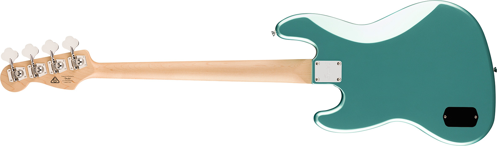 Squier Jazz Bass Active Affinity Lau - Mystic Seafoam Green - Solidbody E-bass - Variation 1