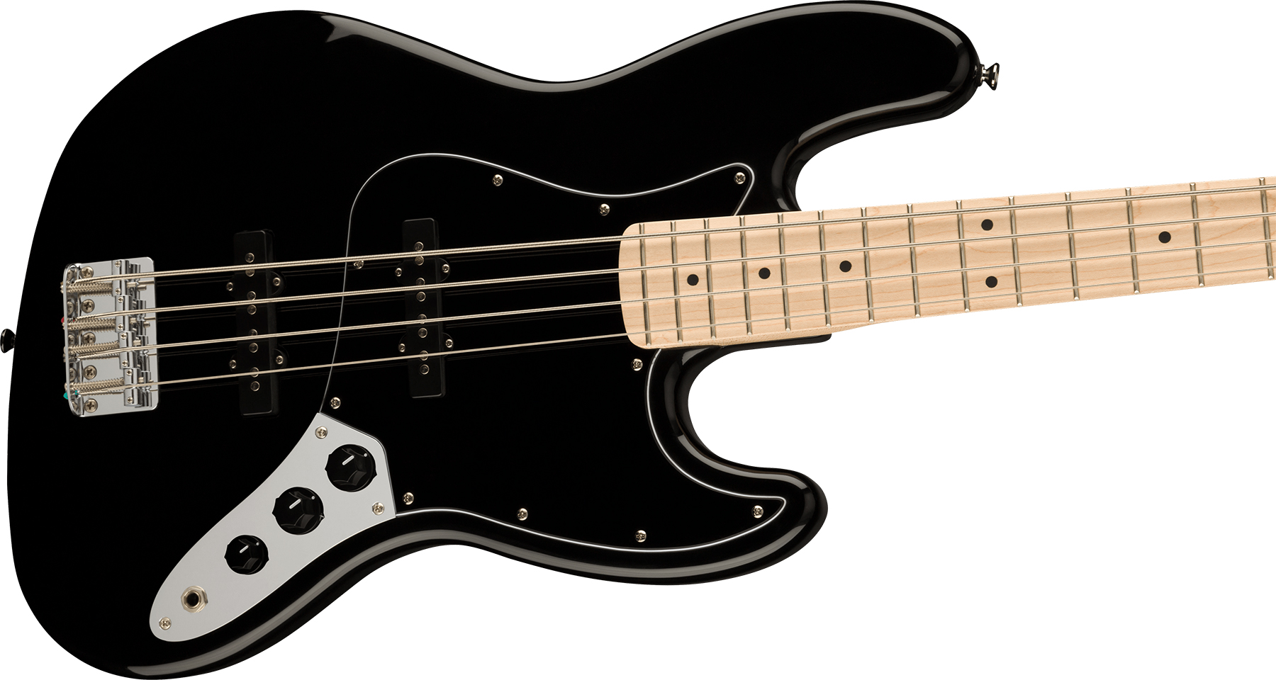 Squier Jazz Bass Affinity 2021 Mn - Black - Solidbody E-bass - Variation 2