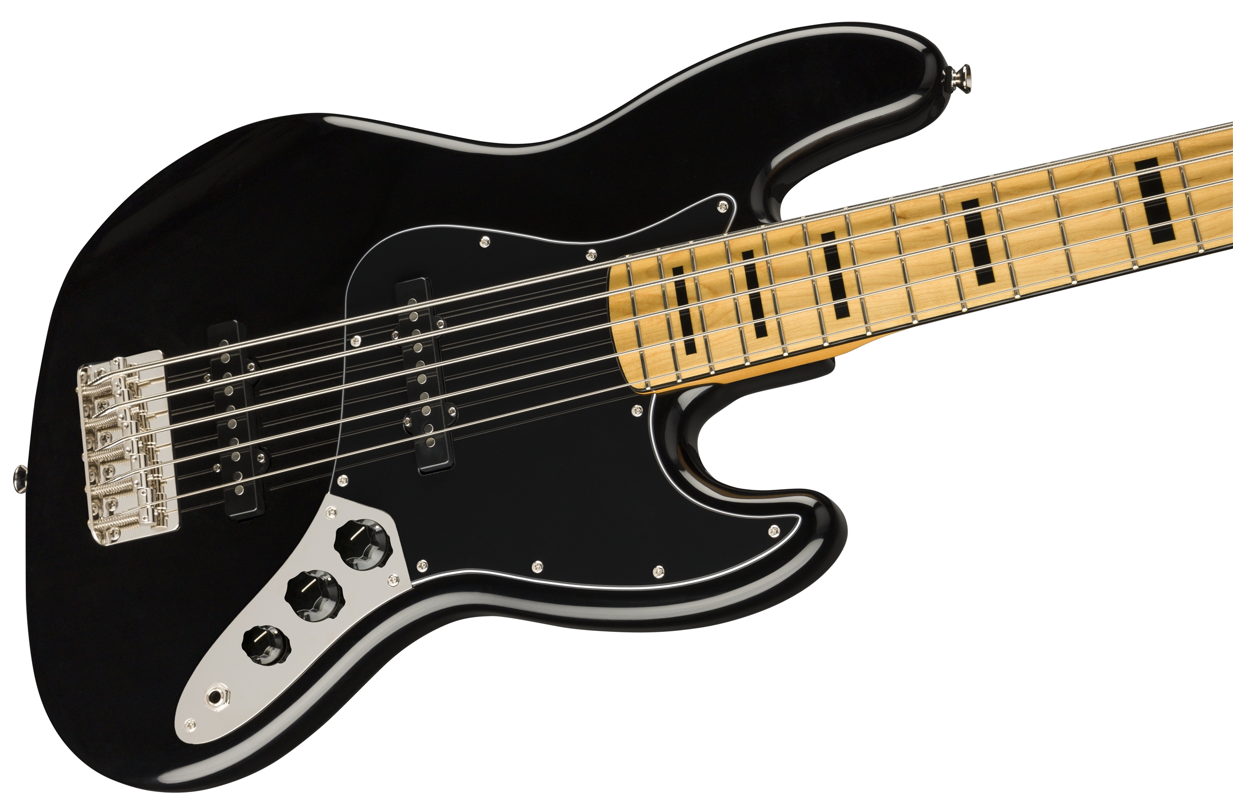 Squier Jazz Bass Classic Vibe 70s V 2019 Mn - Black - Solidbody E-bass - Variation 2