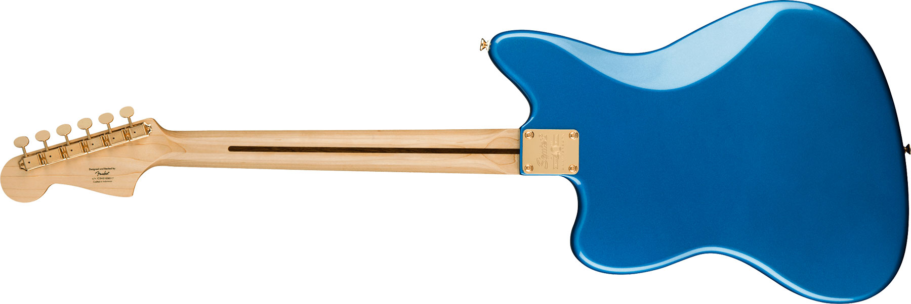 Squier 40th Anniversary Jazzmaster Gold Edition - lake placid blue 