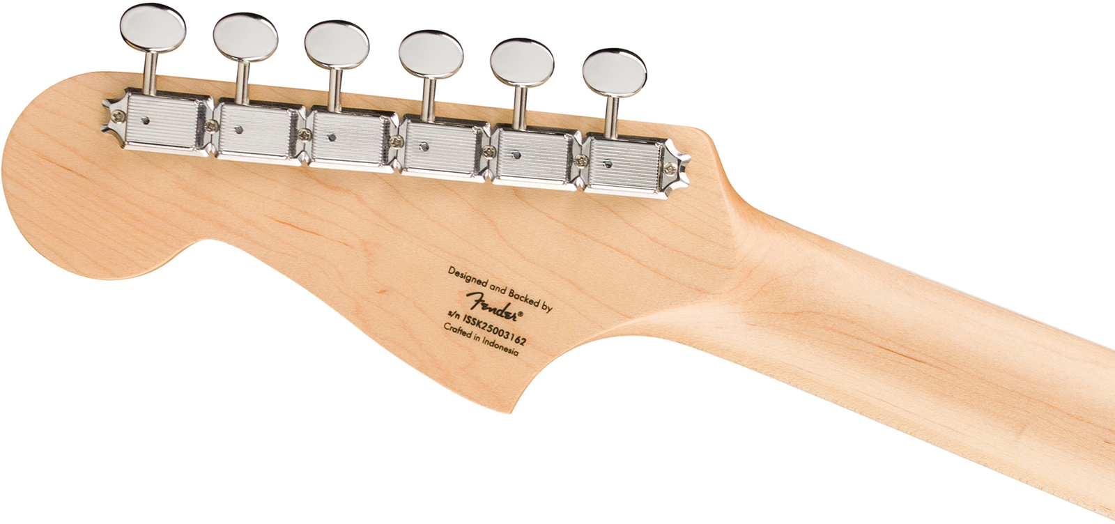Squier Jazzmaster Baritone Hh Paranormal 2h Ht Lau - Seafoam Green - Retro-Rock-E-Gitarre - Variation 4
