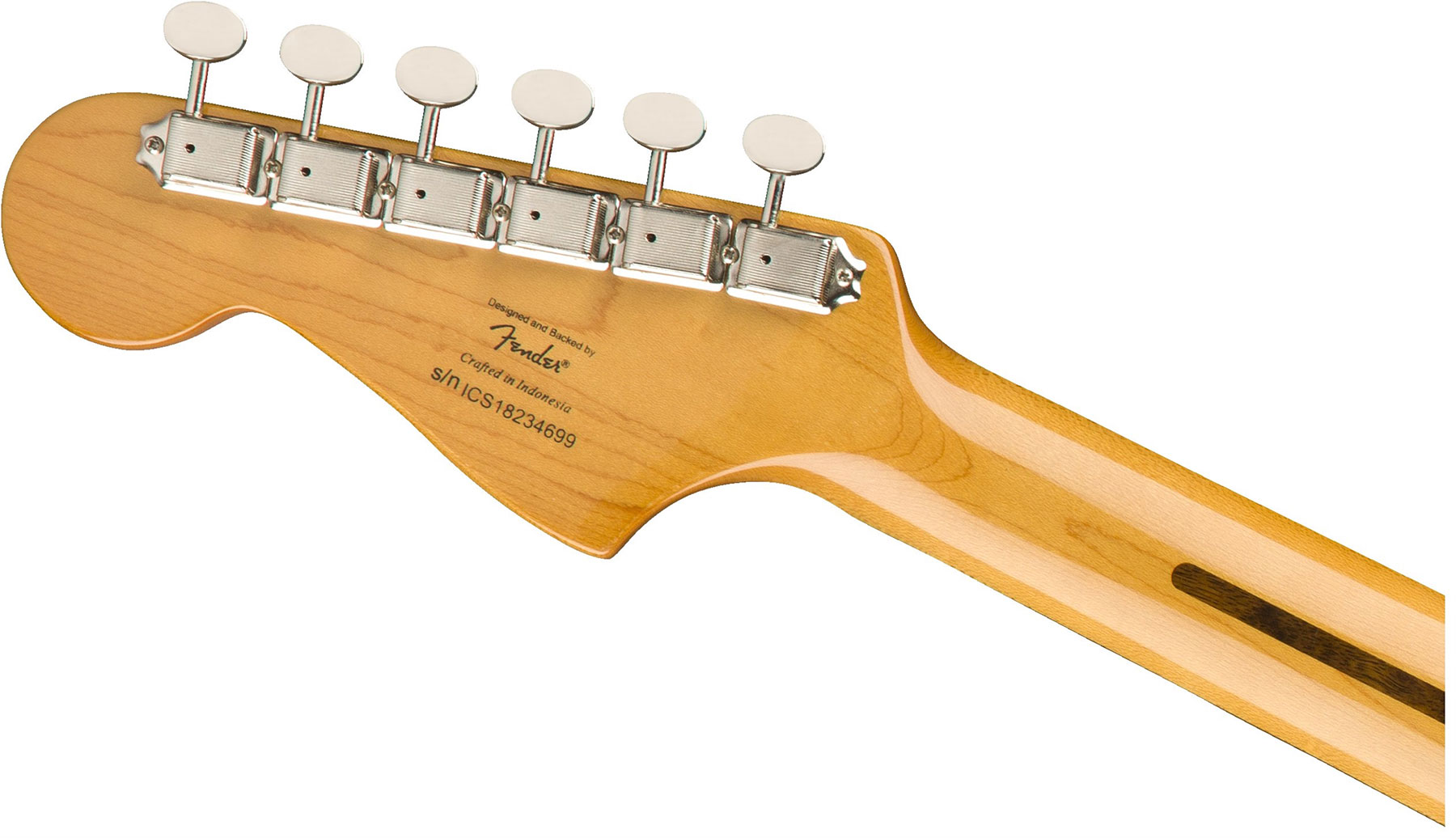 Squier Jazzmaster Classic Vibe 60s 2019 Lau - 3-color Sunburst - Retro-Rock-E-Gitarre - Variation 3
