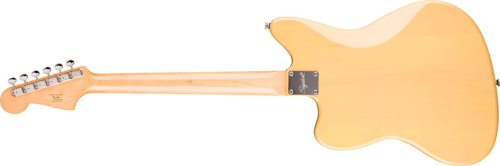 Squier Jazzmaster Classic Vibe '70s Fsr Ltd 2s Trem Mn - Vintage Blonde - Retro-Rock-E-Gitarre - Variation 1